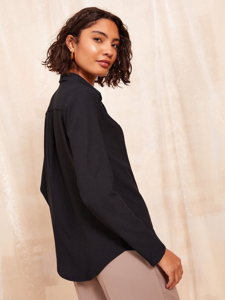 Friends Like These Black Long Sleeve Jersey Shirt - Image 4 of 4 Friends Like These Black Long Sleeve Jersey Shirt - Image 4 of 4