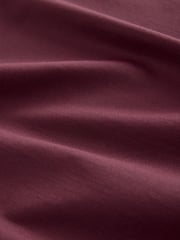 Burgundy Red Soft Touch Polyamide Ruched Sleeveless Top - Image 6 of 7