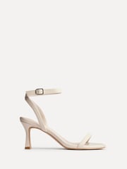 Linzi Nude Elevate Low Stiletto Heeled Sandals - Image 2 of 5