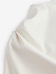 Ecru Aysmmetric Shoulder Sleevless Top - Image 4 of 5