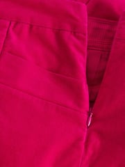 White Stuff Pink Coral Velvet Skirt - Image 6 of 6