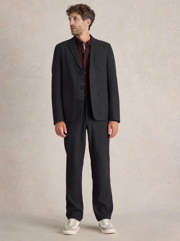 White Stuff Grey McKay Wool Blazer - Image 1 of 6 White Stuff Grey McKay Wool Blazer - Image 1 of 6