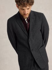 White Stuff Grey McKay Wool Blazer - Image 3 of 6