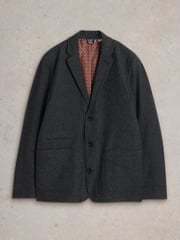 White Stuff Grey McKay Wool Blazer - Image 5 of 6