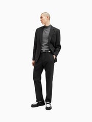 AllSaints Black Heddon Trousers - Image 2 of 7