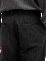 AllSaints Black Heddon Trousers - Image 5 of 7