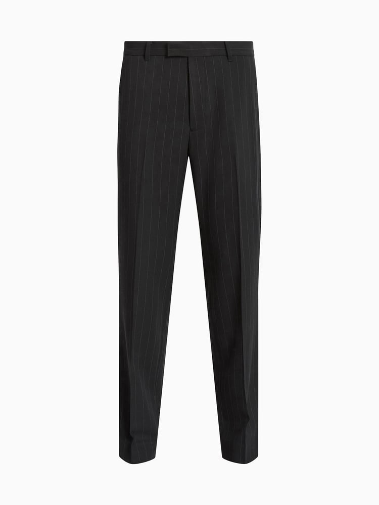 AllSaints Black Heddon Trousers - Image 7 of 7