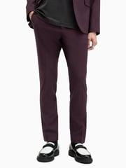 AllSaints Purple Lisle Trousers - Image 1 of 7