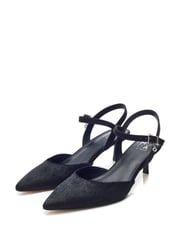 Moda in Pelle Jobourg Pointed Kitten Heel Strappy Shoes - Image 2 of 4