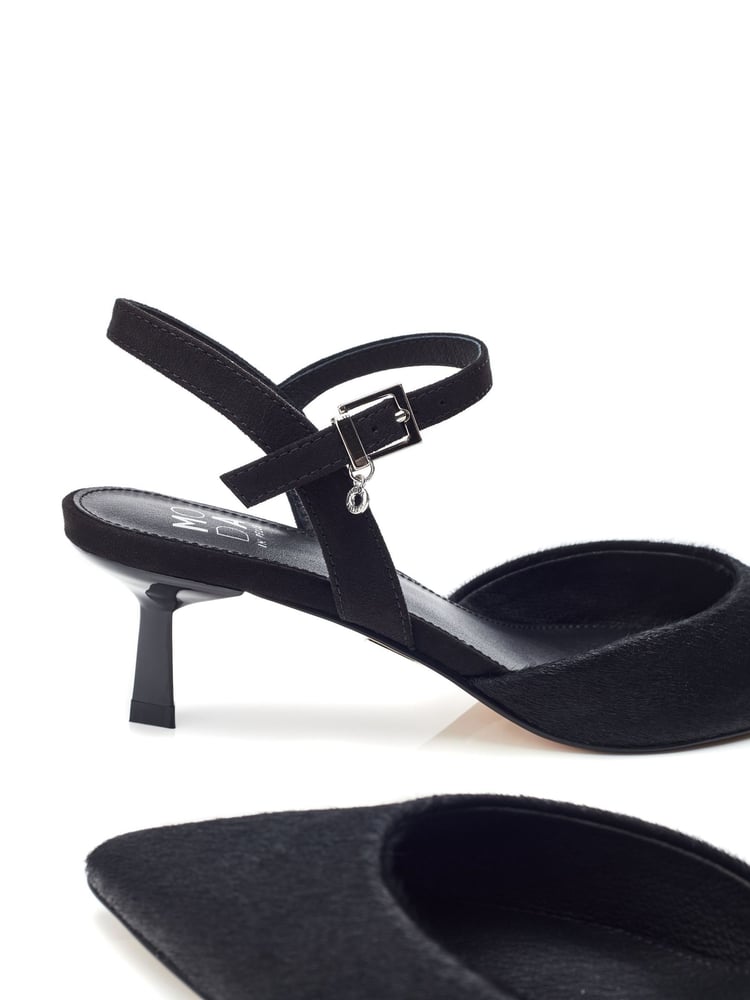 Moda in Pelle Jobourg Pointed Kitten Heel Strappy Shoes - Image 4 of 4