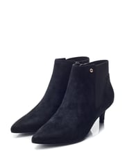 Moda in Pelle Qute Kitten Heel Chelsea Black Boots - Image 2 of 4