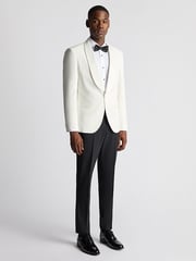 Remus Uomo White Slim Fit Dinner Jacket - Image 2 of 6