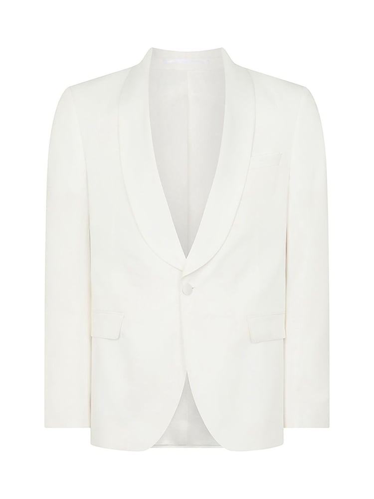 Remus Uomo White Slim Fit Dinner Jacket - Image 6 of 6