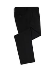 Remus Uomo Black Tapered Leg Stretch Formal Trousers - Image 7 of 7