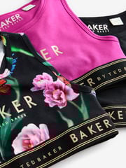Baker by Ted Baker Crop Tops 3 Pack - Image 7 of 9