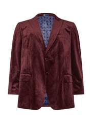 BadRhino Big & Tall Red Velvet Blazer - Image 6 of 7