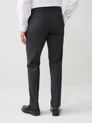 BOSS Grey Slim Fit Wool Trousers - Image 2 of 6