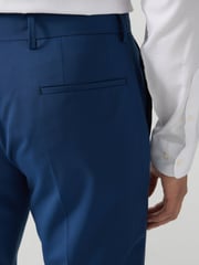 BOSS Blue Regular Fit Wool Trousers - Image 3 of 5