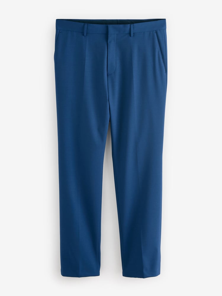 BOSS Blue Regular Fit Wool Trousers - Image 5 of 5