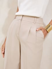 Lipsy Stone Premium Wide Leg Trousers - Image 2 of 5