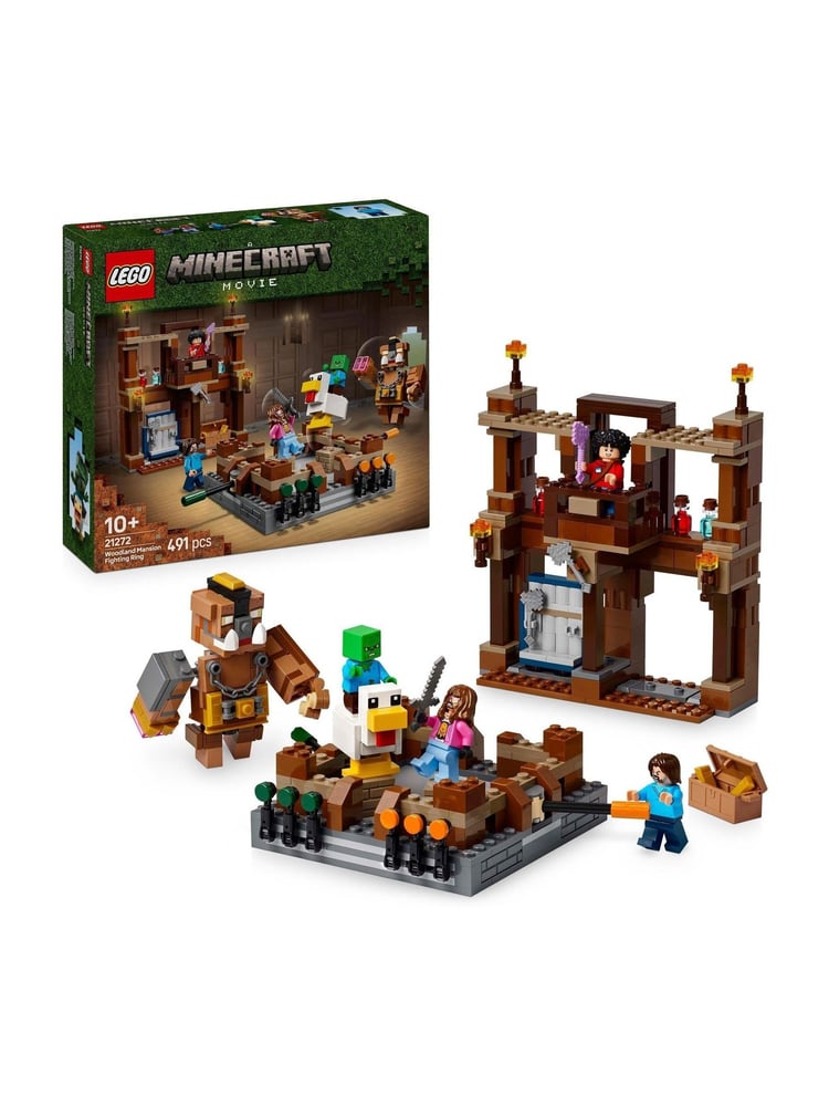 Lego Minecraft Woodland Mansion Kampfring 21272 - Bild 1 von 9 Lego Minecraft Woodland Mansion Kampfring 21272 - Bild 1 von 9