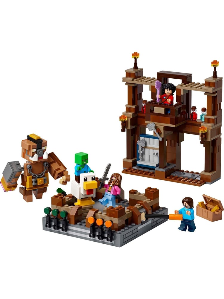 Lego Minecraft Woodland Mansion Kampfring 21272 - Bild 2 von 9 Lego Minecraft Woodland Mansion Kampfring 21272 - Bild 2 von 9