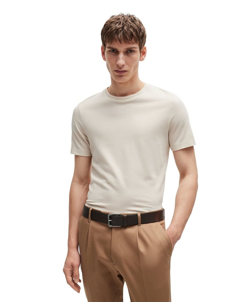 BOSS Brown Joris Leather Belt - Image 2 of 5 BOSS Brown Joris Leather Belt - Image 2 of 5