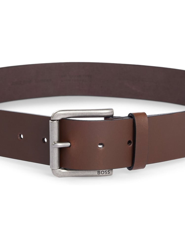 BOSS Brown Joris Leather Belt - Image 5 of 5