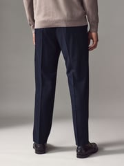 HUGO Blue Hugo Wool Blend Stretch Trousers - Image 2 of 4