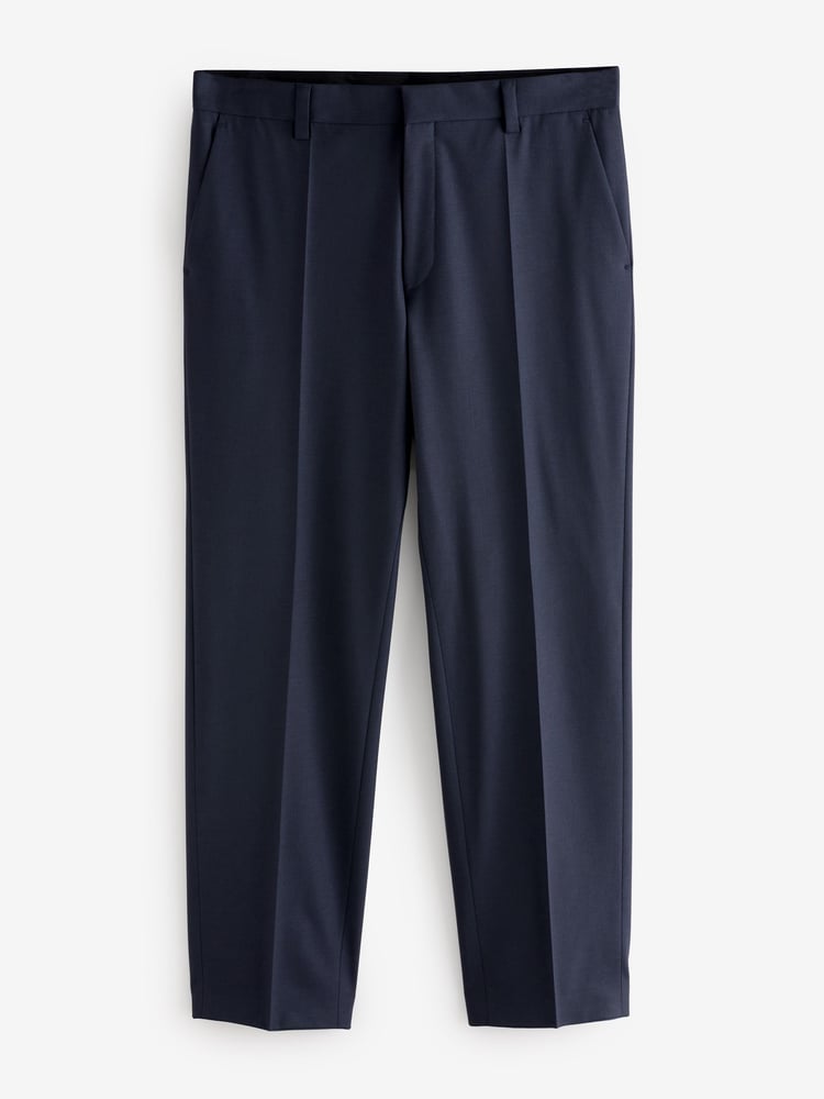 HUGO Blue Hugo Wool Blend Stretch Trousers - Image 4 of 4
