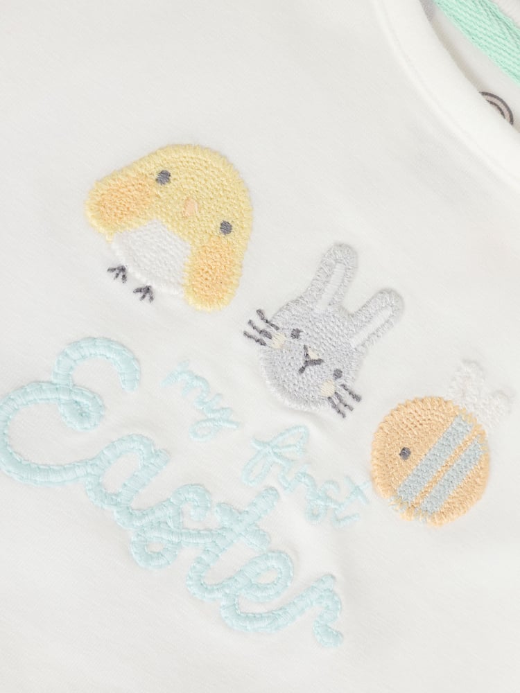Mein erstes Ostern - Baby 2-teiliges Set mit T-Shirt und Leggings (0 Monate – 2 Jahre) - Bild 12 von 12