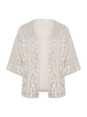 Evans Gold Sequin Kimono - Image 5 of 5