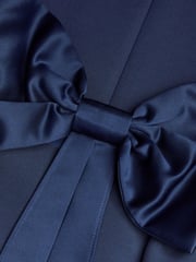 Monsoon Blue Molly Scuba Bow Bridesmaid Dress - Image 3 of 3