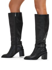 Carvela Stirling High Leg Black Boots - Image 1 of 5