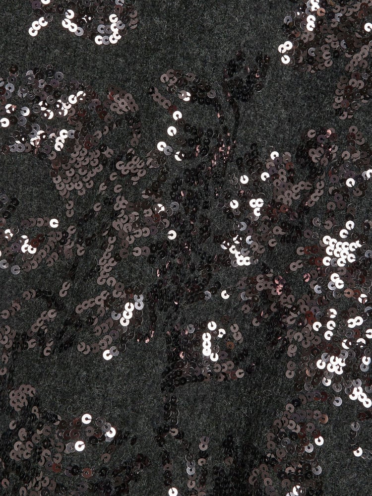 River Island Grey Embellished Sequin Jumper - Image 4 of 4