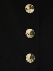 River Island Black Square Neck Waistcoat - Image 4 of 4