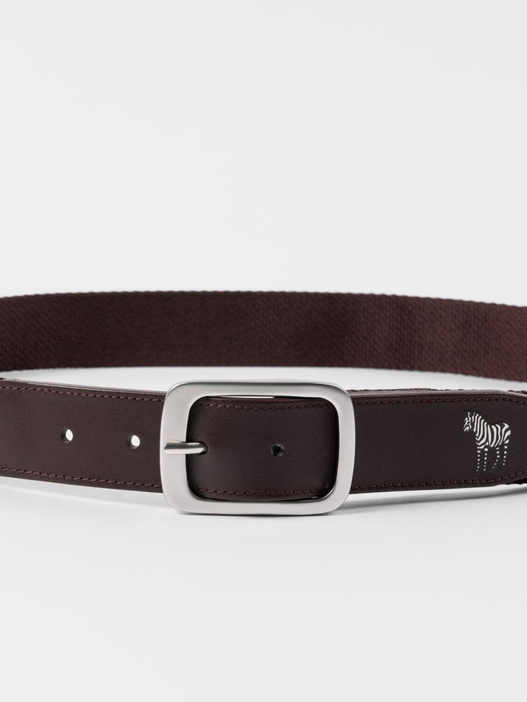 PS Paul Smith Logo Brown Belt - Image 5 of 5 PS Paul Smith Logo Brown Belt - Image 5 of 5