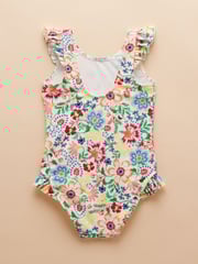 Joules Splash Pink/Cream Pack of Two Swimsuits - Image 4 of 9