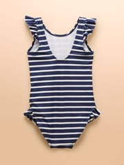Joules Splash Blue/Green Pack of Two Swimsuits - Image 5 of 9