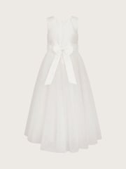Monsoon White Bernadette Tulle Maxi Dress - Image 2 of 3