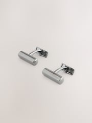 Gun Metal Bar Cufflinks - Image 2 of 5