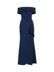 Gina Bacconi Blue Carla Off The Shoulder Maxi Dress - Image 5 of 5