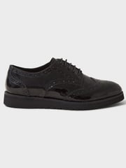 Crew Clothing Black Sophie Brogues - Image 2 of 4