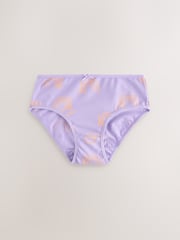 Pink/Purple Briefs 10 Pack (1.5-16yrs) - Image 4 of 9