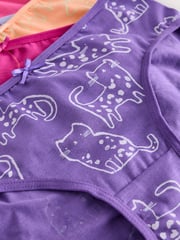 Pink/Purple Briefs 10 Pack (1.5-16yrs) - Image 8 of 9