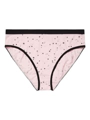 Yours Curve Pink Stretch Stars and Moon High Leg Briefs 5 Pack - Image 6 of 9