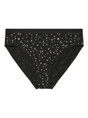 Yours Curve Pink Stretch Stars and Moon High Leg Briefs 5 Pack - Image 8 of 9