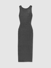 Good American Black Crystal Bodycon Dress - Image 2 of 5