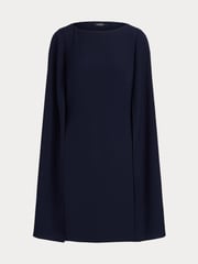 Lauren Ralph Lauren Petra Cape Georgette Cocktail Mini Dress - Image 7 of 7