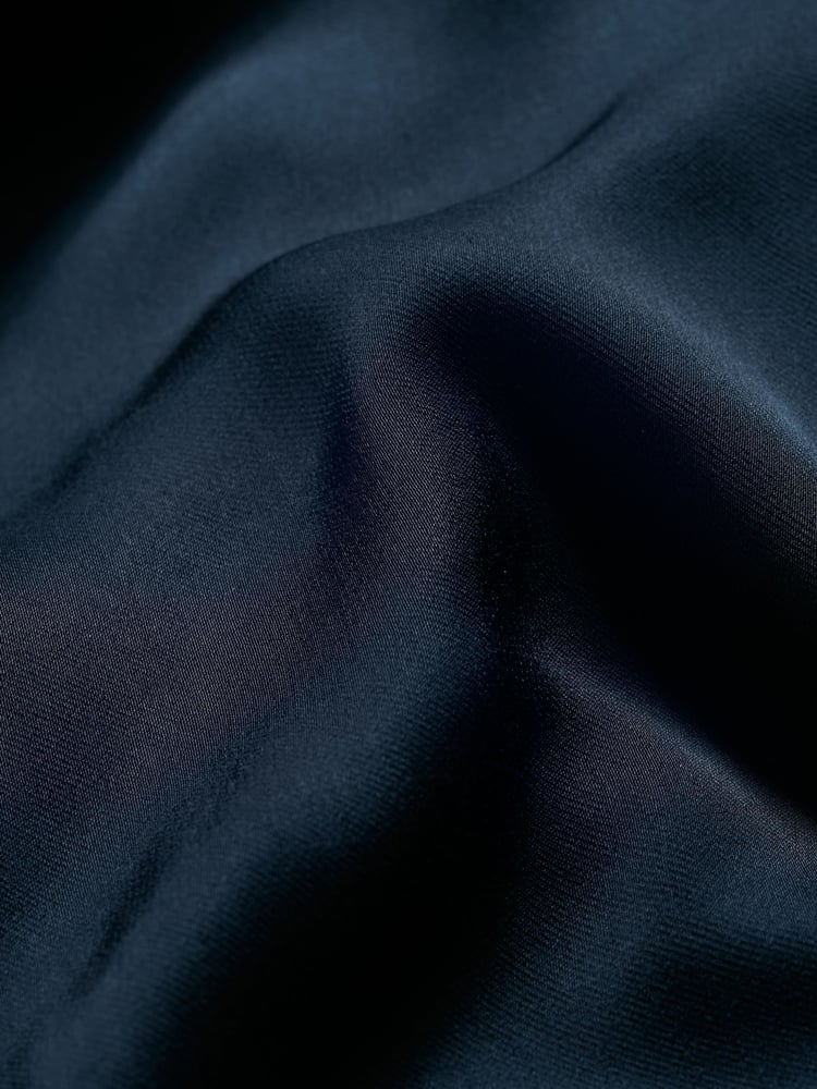 Seasalt Cornwall Blue Winter Honeysuckle Satin Sleeveless Jumpsuit - Image 6 of 6